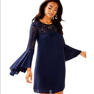 🎀Lilly Pulitzer Ammena Party Dress. Sz 2, Navy